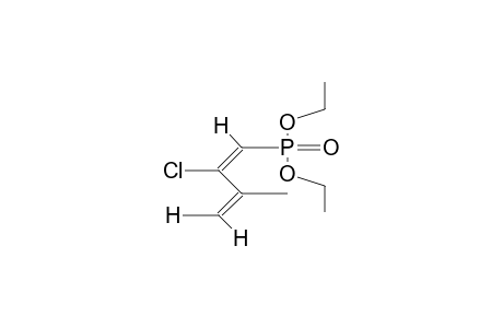 DIETHYL E-2-CHLORO-3-METHYL-1,3-BUTADIENYLPHOSPHONATE