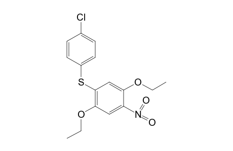 p-chlorophenyl 2,5-diethoxy-4-nitrophenyl sulfide