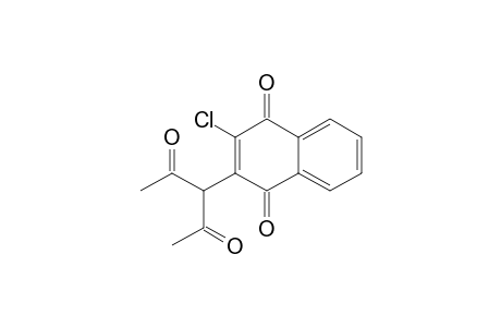 2-(1-acetyl-2-keto-propyl)-3-chloro-1,4-naphthoquinone