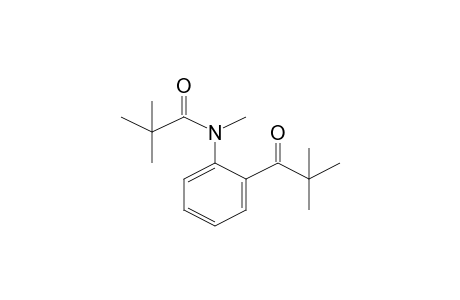 N,2,2-trimethyl-N-(2-pivaloylphenyl)propionamide