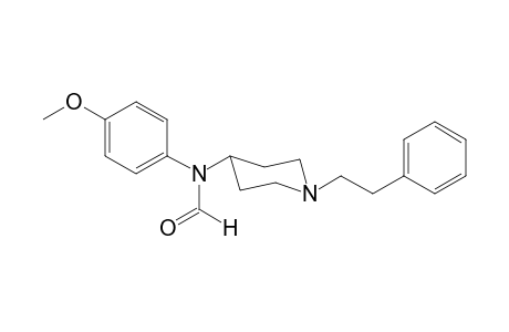 N-(4-Methoxyphenyl)-N-(1-(2-phenylethyl)-4-piperidyl)formamide