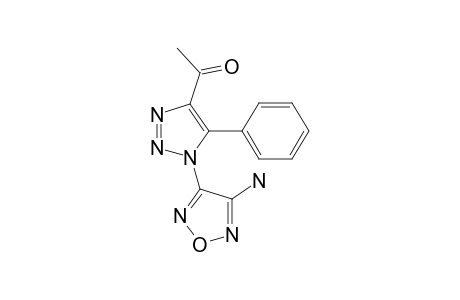 Ethanone, 1-[1-(4-amino-1,2,5-oxadiazol-3-yl)-5-phenyl-1H-1,2,3-triazol-4-yl]-