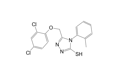 5-(2,4-Dichloro-phenoxymethyl)-4-O-tolyl-4H-[1,2,4]triazole-3-thiol