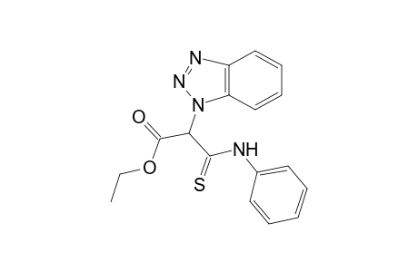 1H-1,2,3-benzotriazole-1-acetic acid, .alpha.-[(phenylamino)thioxomethyl]-, ethyl ester