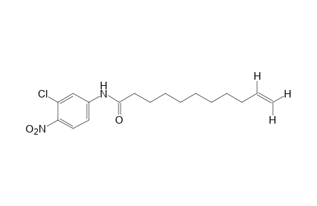 3'-chloro-4'-nitro-10-undecenanilide