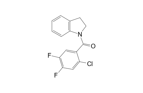 (2-Chloro-4,5-difluorophenyl)(2,3-dihydroindol-1-yl)methanone