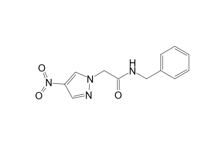 1H-Pyrazole-1-acetamide, 4-nitro-N-(phenylmethyl)-