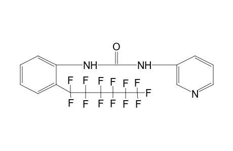 1-(3-pyridyl)-3-[o-(tridecafluorohexyl)phenyl]urea