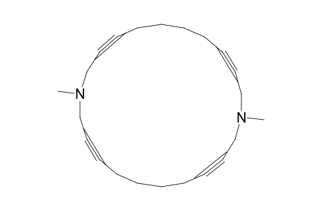 1,12-dimethyl-1,12-diazacyclodocosa-3,9,14,20-tetrayne