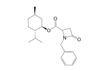 (1R,2S,5R)-2-Isopropyl-5-methylcyclohexyl 1-benzyl-4-oxoazetidine-2-carboxylate