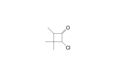 2-Chloro-3,3,4-trimethylcyclobutanone