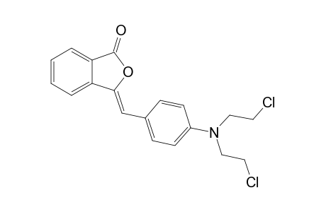 (3Z)-3-[4-[bis(2-chloroethyl)amino]benzylidene]isobenzofuran-1-one