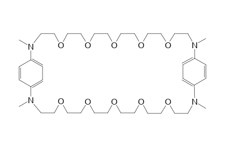 N,N,N',N'-[Bis(3,6,9,12,15-pentaoxahexaethylene)crowno]-N,N,N',N'-tetramethyl-p-phanediamine