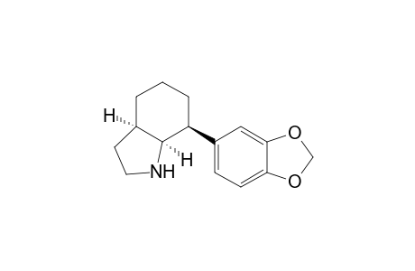 (3aR,7S,7aS)-7-(1,3-benzodioxol-5-yl)-2,3,3a,4,5,6,7,7a-octahydro-1H-indole