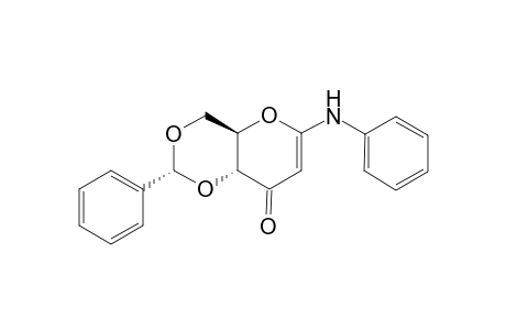 (2R,4aR,8aR)-2-phenyl-6-phenylazanyl-4a,8a-dihydro-4H-pyrano[3,2-d][1,3]dioxin-8-one