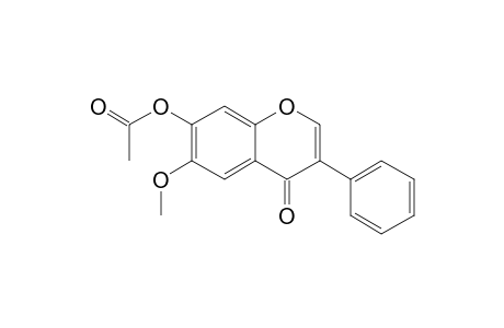 7-Hydroxy-6-methoxyisoflavone, acetate