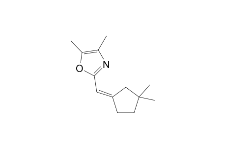 2-[(Z)-(3,3-dimethylcyclopentylidene)methyl]-4,5-dimethyl-1,3-oxazole