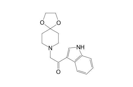 2-(1,4-dioxa-8-azaspiro[4.5]dec-8-yl)-1-(1H-indol-3-yl)ethanone