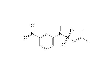 2-Methyl-propene-1-sulfonic acid methyl-(3-nitro-phenyl)-amide