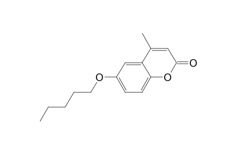 6-(N-Pentyl)oxy-4-methylcoumarin