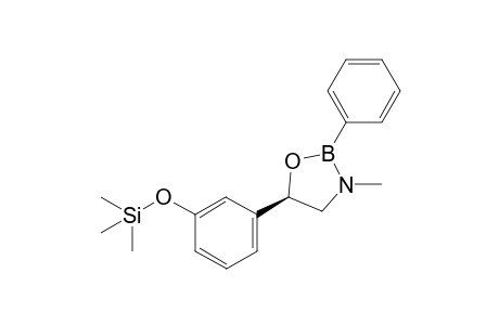 (R)-3-methyl-2-phenyl-5-(3-(trimethylsilyloxy)phenyl)-1,3,2-oxazaborolidine