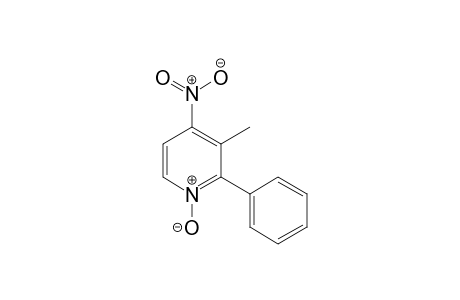 3-Methyl-4-nitro-2-phenylpyridine 1-oxide