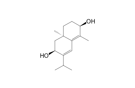 Liguducin B [3.beta.,8.beta.-Dihydroxyeudesm-4,6-diene]