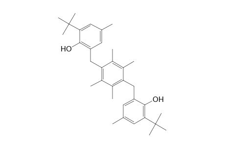 alpha 2, alpha 2'-(2,3,5,6-tetramethyl-p-phenylene)bis[6-tert-butyl-2,4-xylenol]