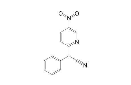 2-(5-nitro-2-pyridinyl)-2-phenylacetonitrile