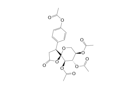 SAWARANOSPIROLIDE_B_TETRAACETATE