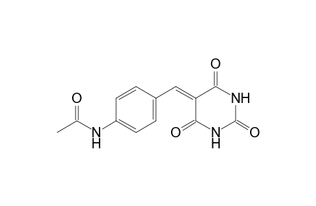 alpha-(Hexahydro-2,4,6-trioxo-5-pyrimidinyl)-p-acetotoluidide