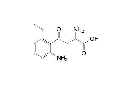 2-Amino-4-(2-amino-6-ethylphenyl)-4-oxobutyric acid