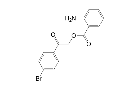 2-(4-Bromophenyl)-2-oxoethyl 2-aminobenzoate