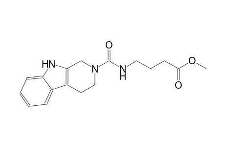 butanoic acid, 4-[[(1,3,4,9-tetrahydro-2H-pyrido[3,4-b]indol-2-yl)carbonyl]amino]-, methyl ester