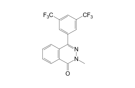 4-(alpha,alpha,alpha,alpha',alpha',alpha'-hexafluoro-3,5-xylyl)-2-methyl-1(2H)-phthalazinone