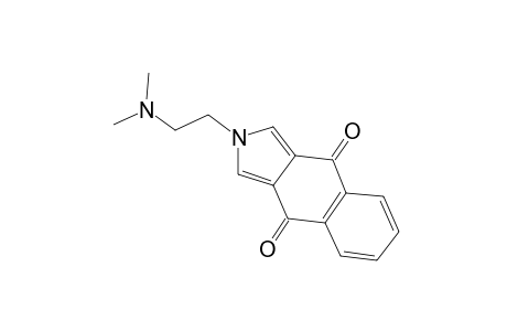 2-[2-(dimethylamino)ethyl]-2H-benz[f]isoindole-4,9-dione