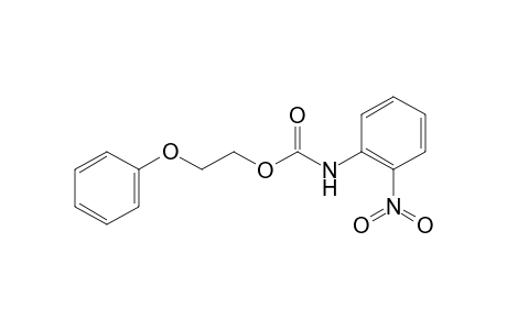 (2-Nitrophenyl)carbamic acid, 2-phenoxyethyl ester