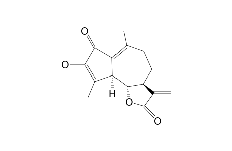 3-HYDROXY-DEHYDROLEUCODIN;(5S,6S,7S)-3-HYDROXY-2-OXOGUAIA-1(10),3,11(13)-TRIEN-6,12-OLIDE