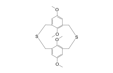 Anti-6,9,15,18-tetramethoxy-2,11-dithia[3.3]metacyclophane