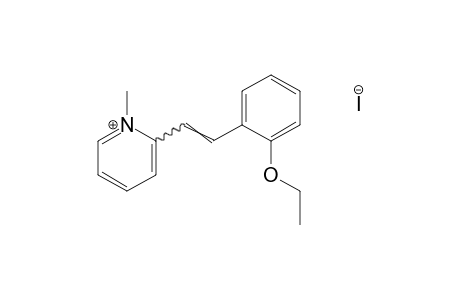 2-(o-ethoxystyryl)-1-methylpyridinium iodide