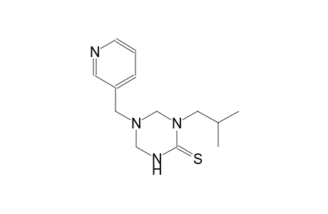 1-isobutyl-5-(3-pyridinylmethyl)tetrahydro-1,3,5-triazine-2(1H)-thione