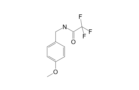 4-Methoxybenzylamine, N-trifluoroacetyl-