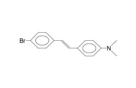 4-[(E)-2-(4-BROMOPHENYL)-ETHENYL]-N,N-DIEMTHYLBENZENAMINE