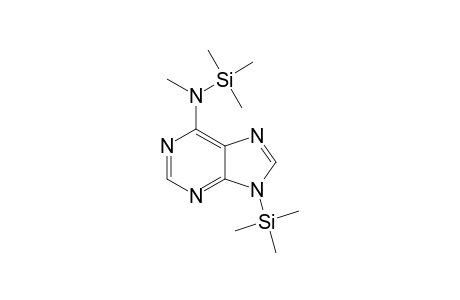 1,6-bis(Trimethylsilyl)-N(6)-methyl-6-aminopurine