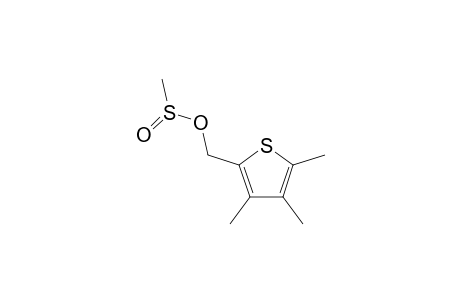 FOETITHIOPHENE-B;3,4,5-TRIMETHYL-2-(METHYLSULFINYLOXYMETHYL)-THIOPHENE