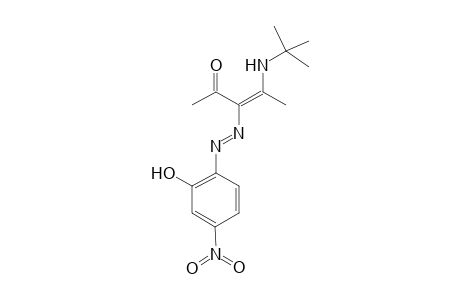 3-[[(E)-2'-Hydroxy-4'-nitrophenyl]azo]-4(E)-(tert-butylamino)-3-penten-2-one