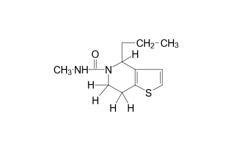 N-methyl-4-propyl-4,5,6,7-tetrahydrothieno[3,2-c]pyridine-5-carboxamide