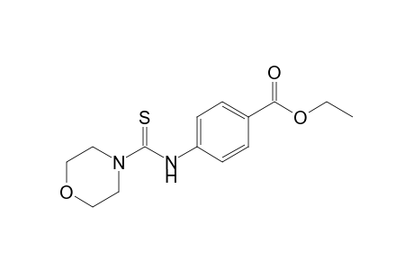 p-[(morpholino)thiocarboxamido]benzoic acid, ethyl ester