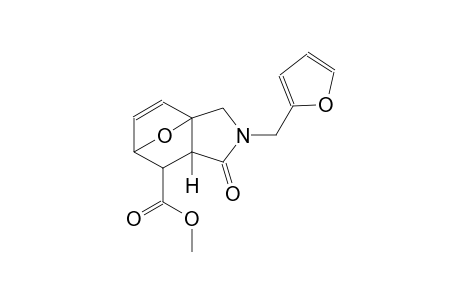 methyl (1S,5R,7R)-3-(2-furylmethyl)-4-oxo-10-oxa-3-azatricyclo[5.2.1.0~1,5~]dec-8-ene-6-carboxylate