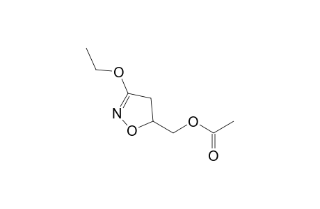 (3-ethoxy-4,5-dihydro-1,2-oxazol-5-yl)methyl acetate